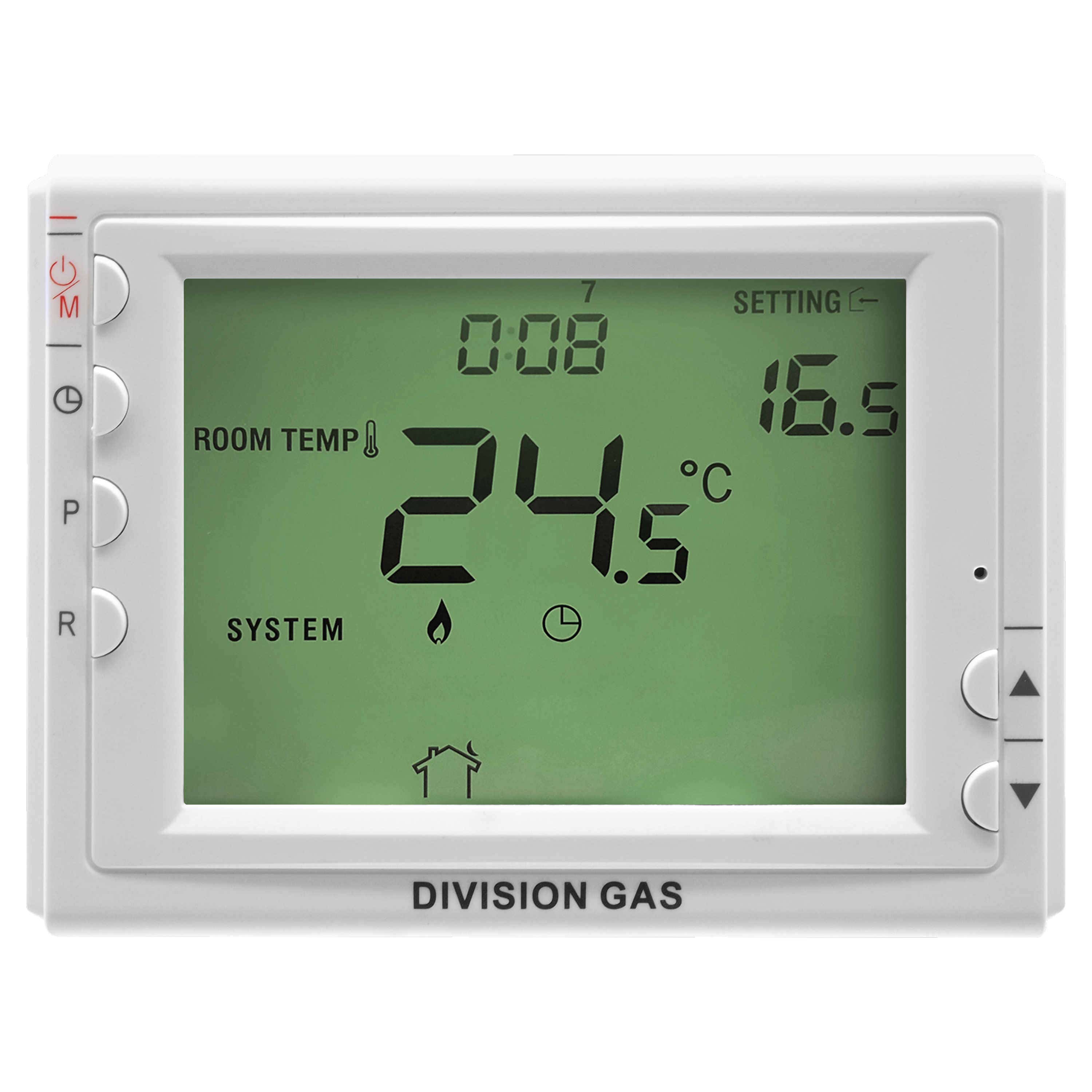 Gather information Complaint Dedeman - Termostat pentru incalzire in pardoseala, Division Gas DG 908DF,  afisaj LCD, wireless, programabil - Dedicat planurilor tale