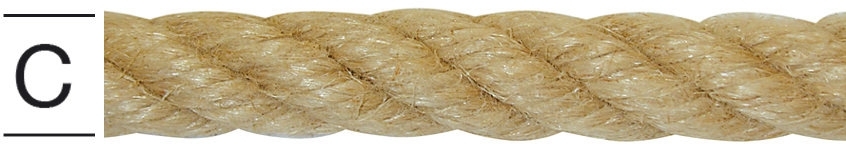 Sfoara din canepa, 10 mm