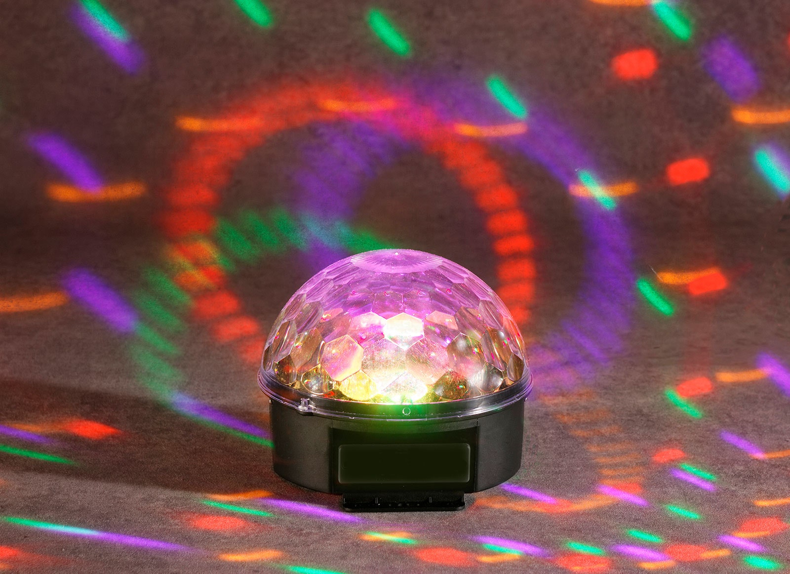 Glob disco LED Hoff Light and Music basic, cu telecomanda