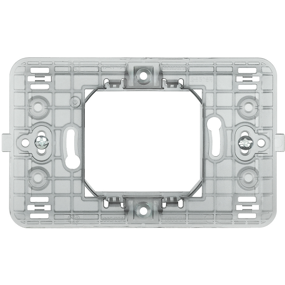 Suport Matix S503S/2AE, 2 module centrate, pentru rama priza / intrerupator