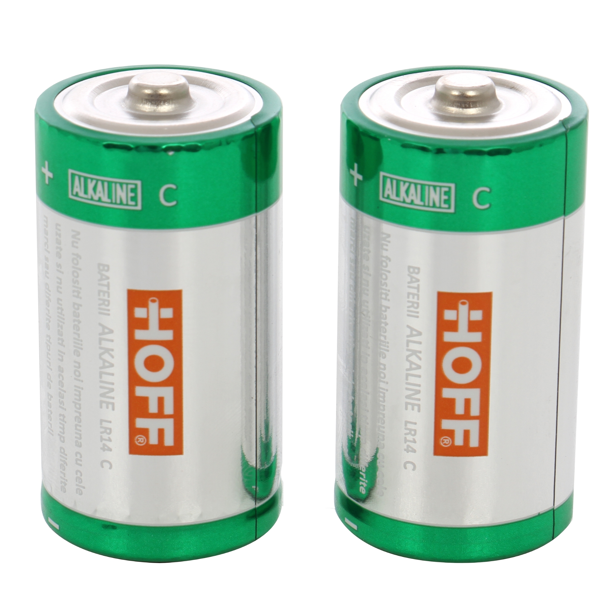 Baterie Hoff, C / LR14, alcalina, 2 buc