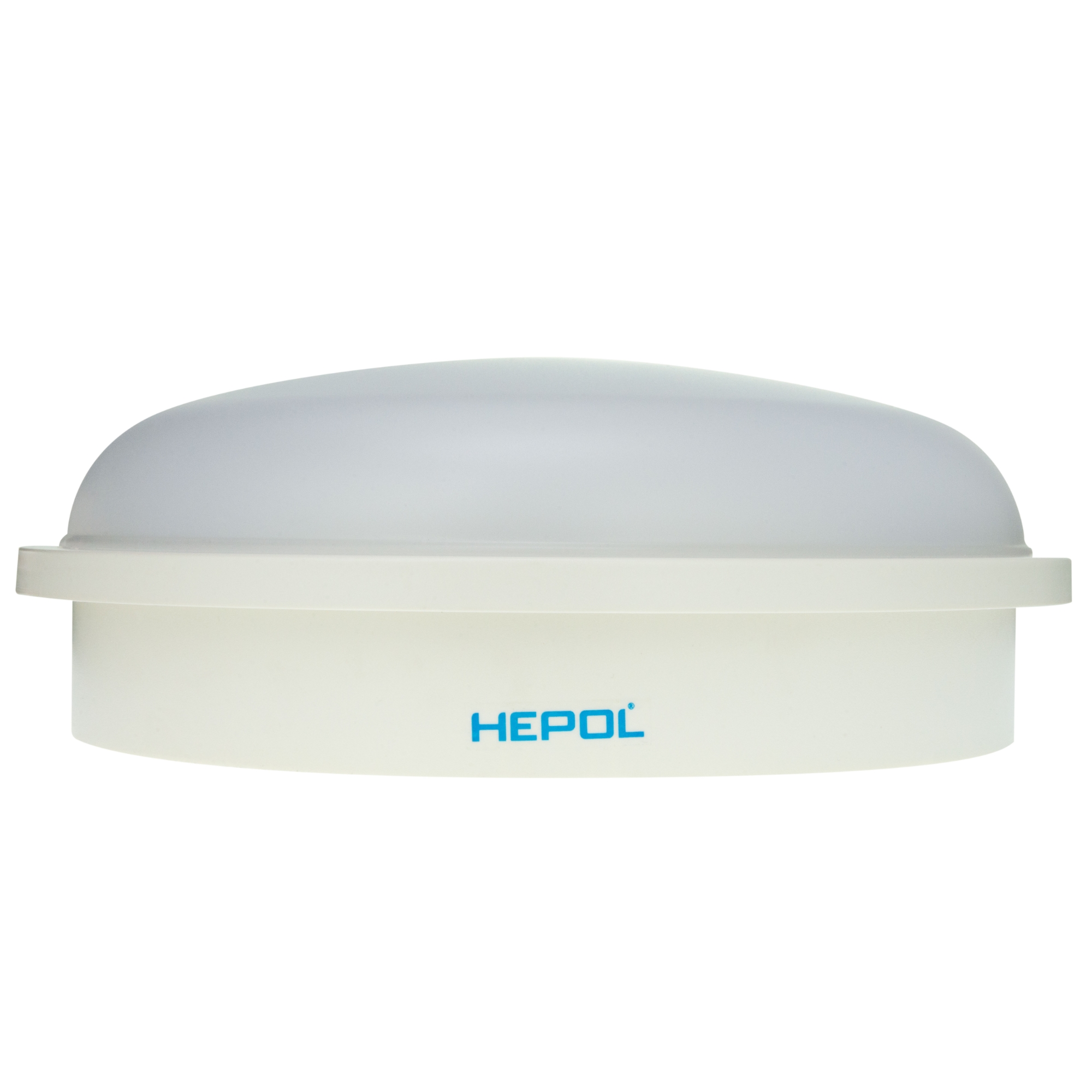 Aplica LED aparenta Hepol, 20W, 1900lm, rotunda, lumina rece 6000 K, IP65