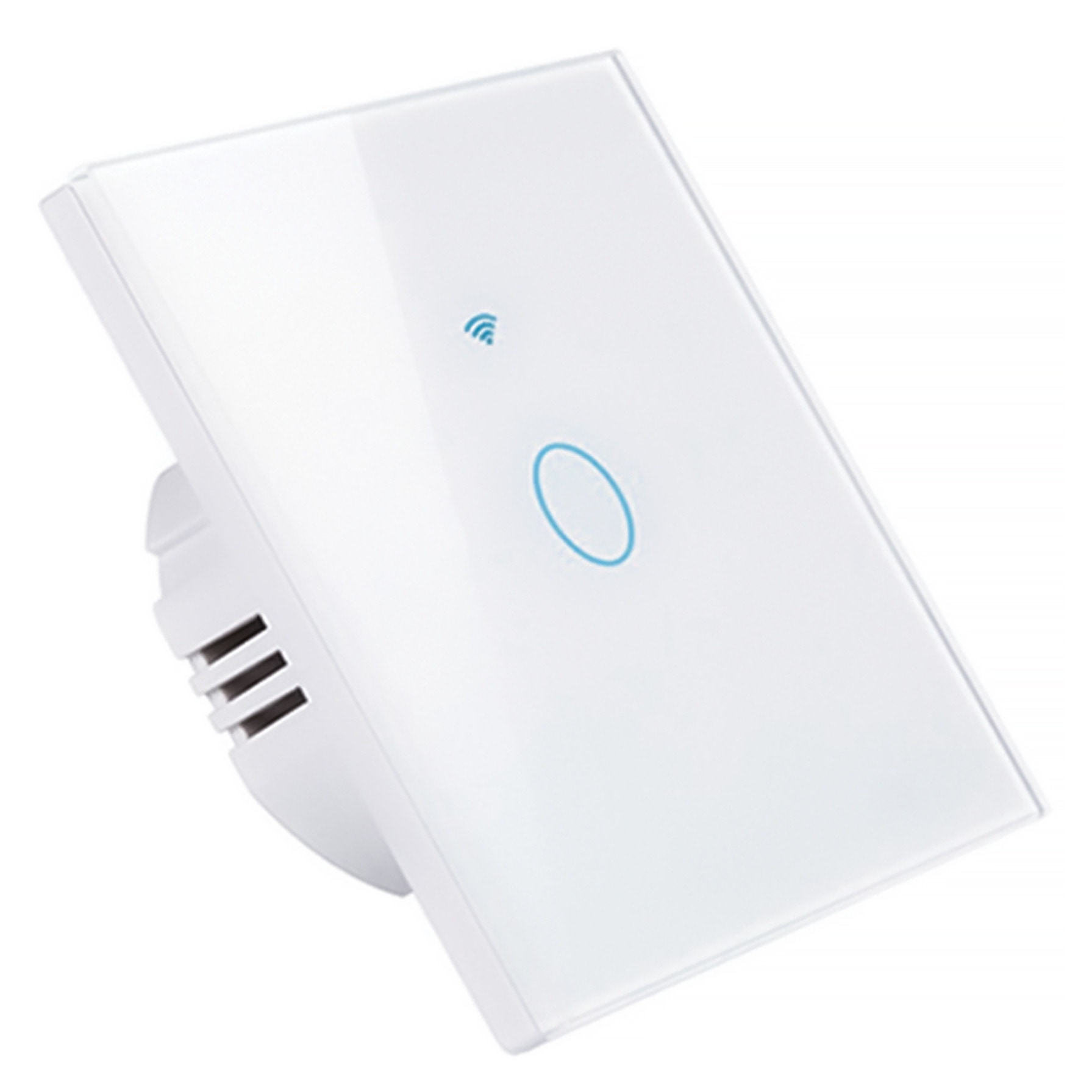 Intrerupator smart / inteligent, simplu PNI-PT101L, Wi-Fi, control distanta, 10A, alb