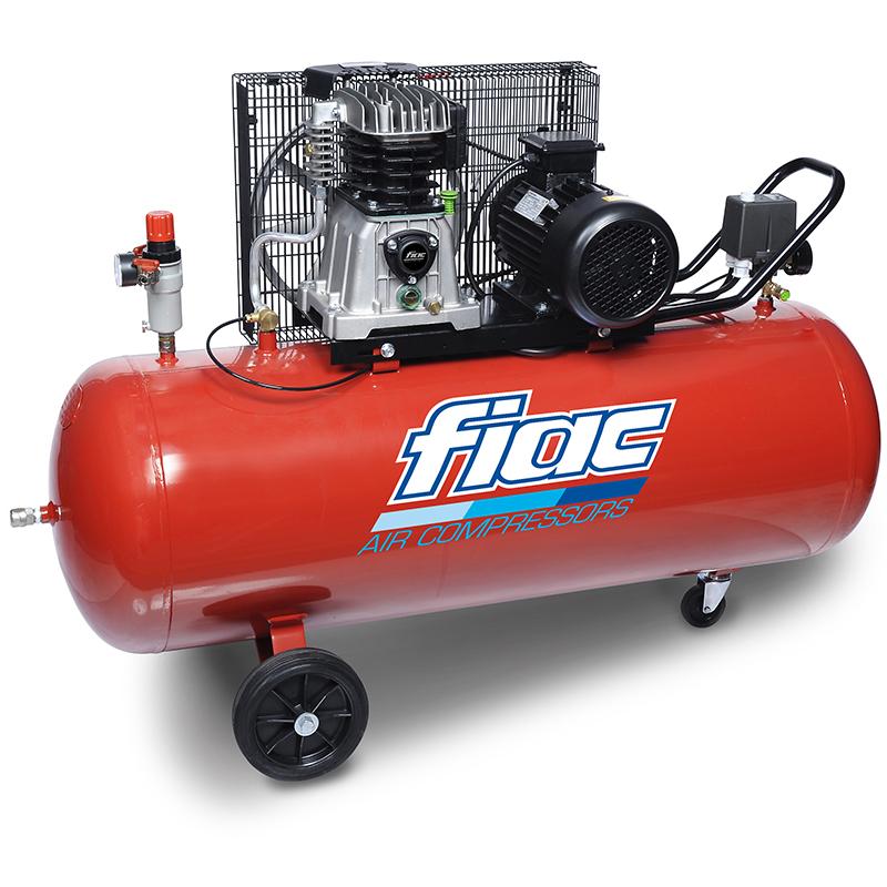 Compresor aer, cu piston, cu ulei, Fiac AB200/525TC-15BA, 4 kW, 5.5 CP, 200 litri