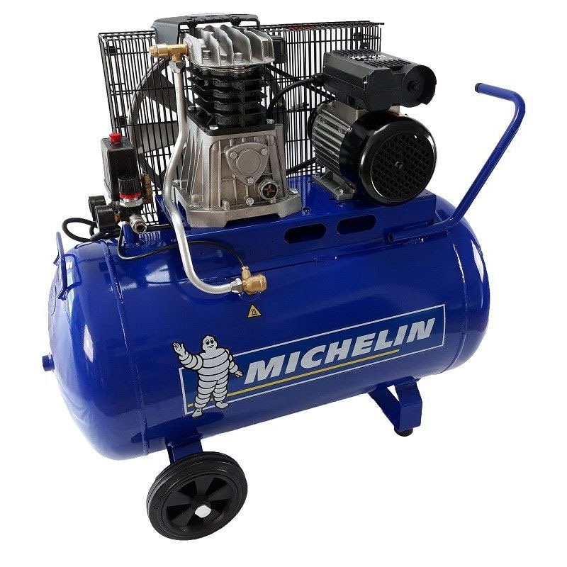 Compresor aer, cu piston, cu ulei, Michelin MB100, 1.5 kW, 2 CP, 100 litri