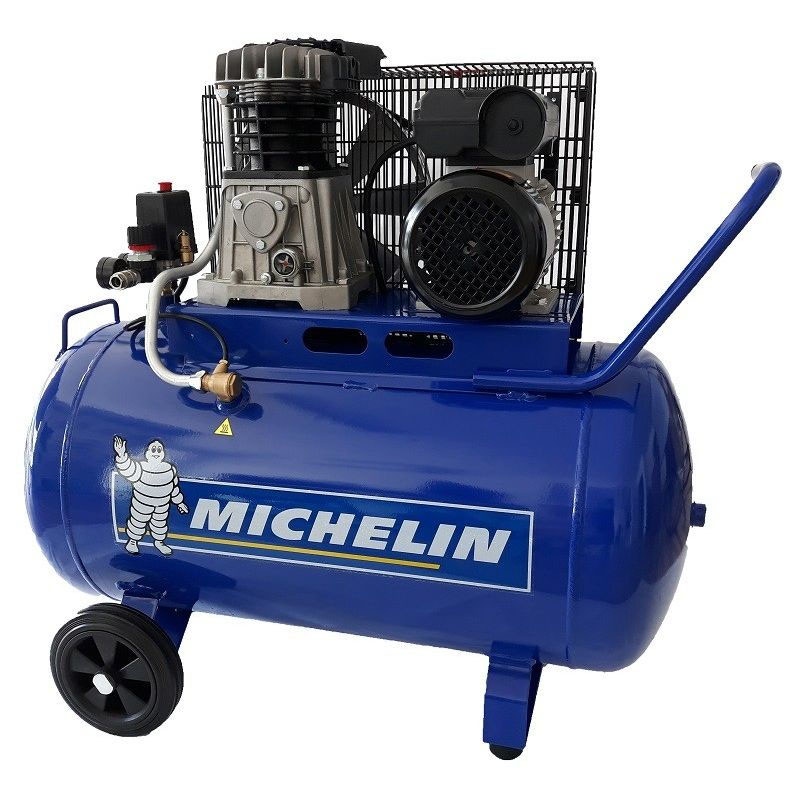 Compresor aer, cu piston, cu ulei, Michelin MB100/348, 2.2 kW, 3 CP, 100 litri