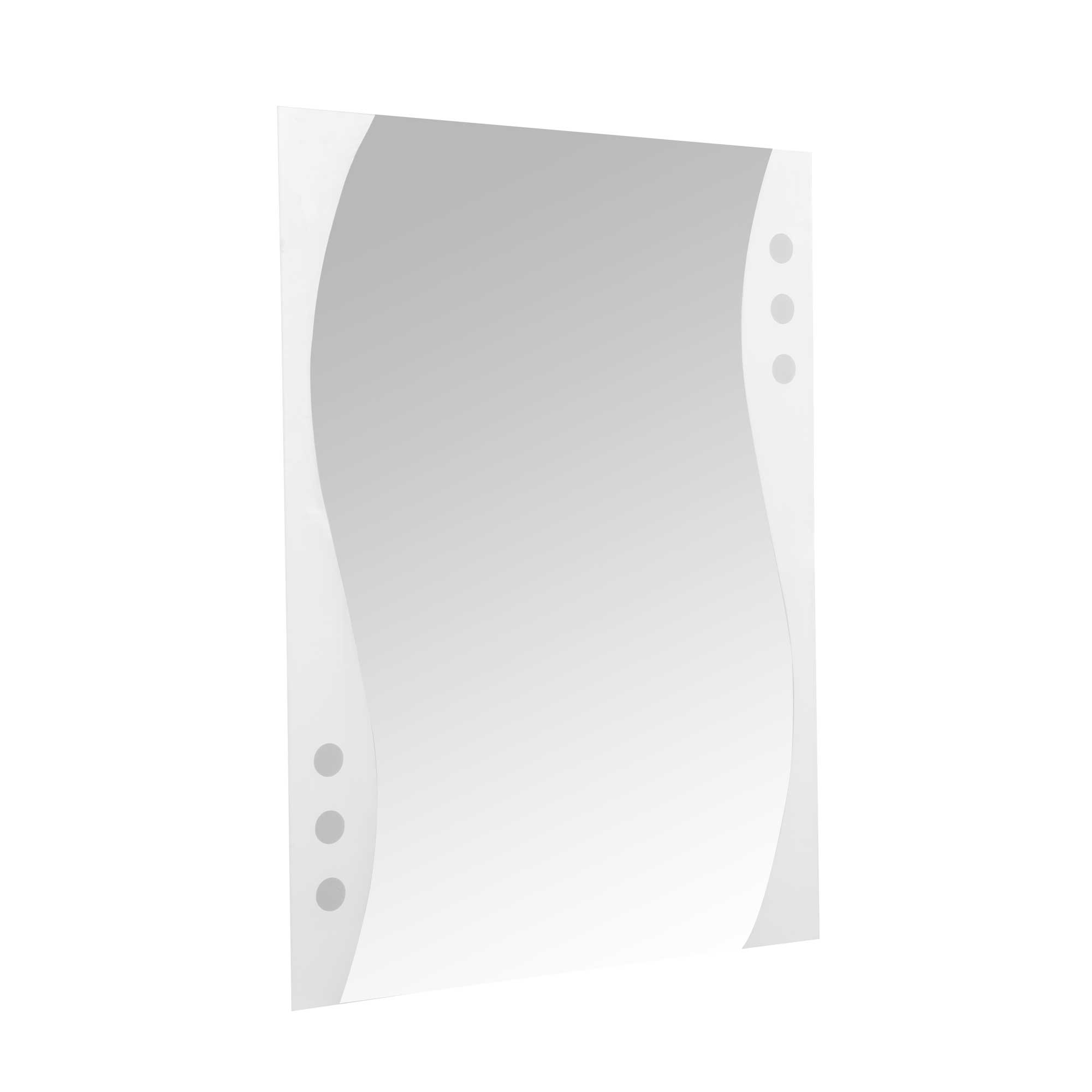 Oglinda decorativa Class Mirrors O43, sablata, 80 x 60 cm