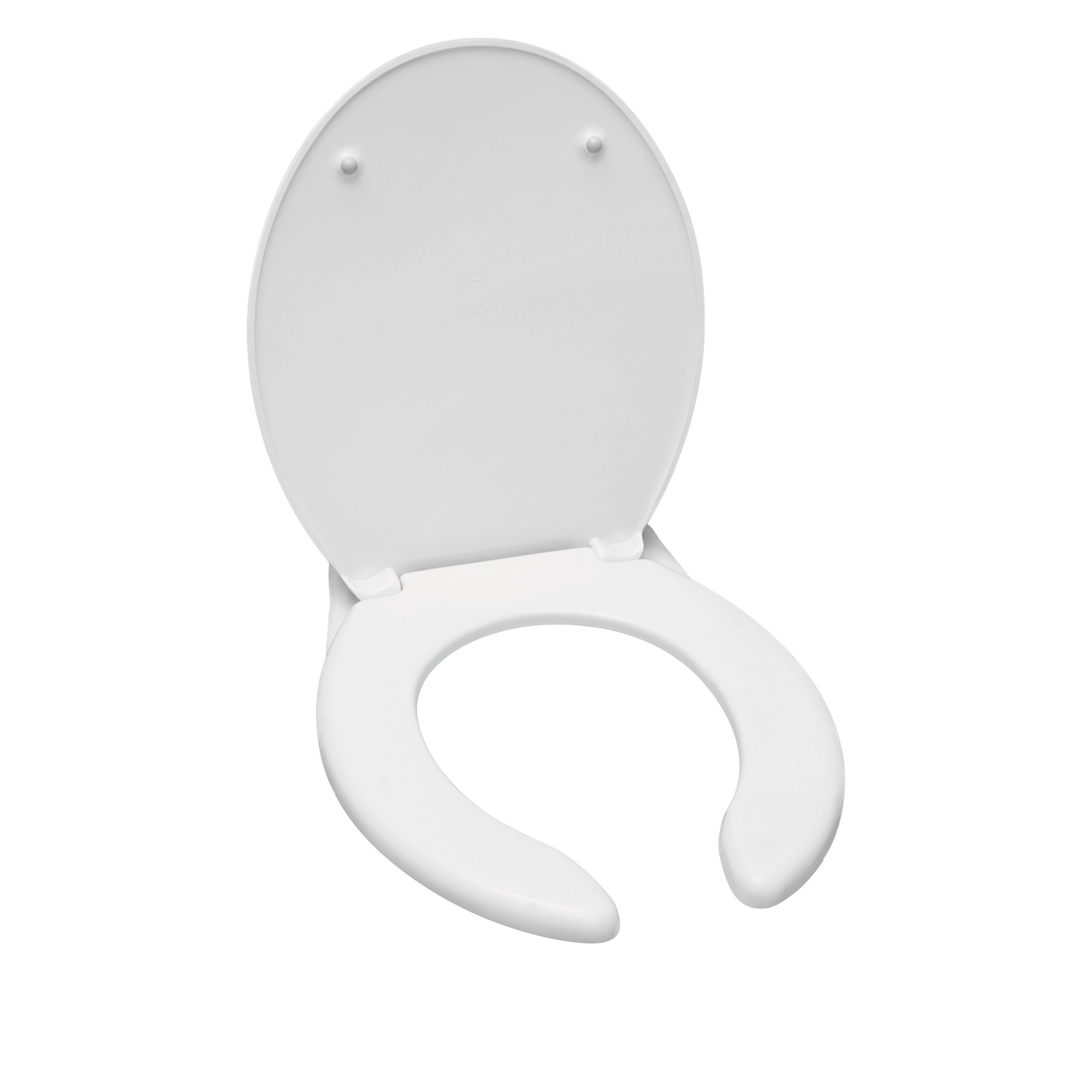 Capac WC din duroplast, Cersanit Etiuda "H" K98-0002, alb, inchidere standard, 384 x 455 mm