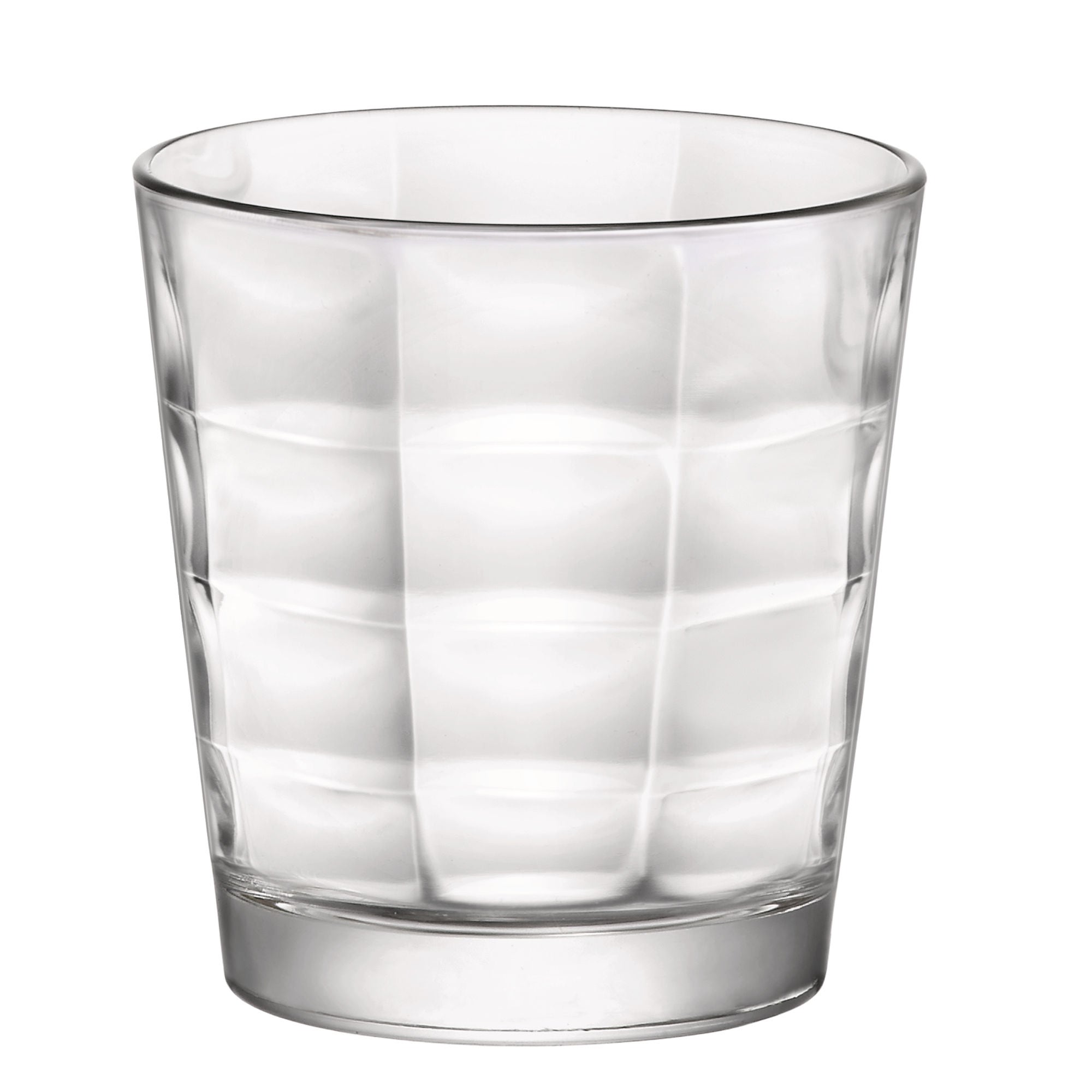Pahar pentru apa, Cube, sticla transparenta, 240 ml, set 6 bucati