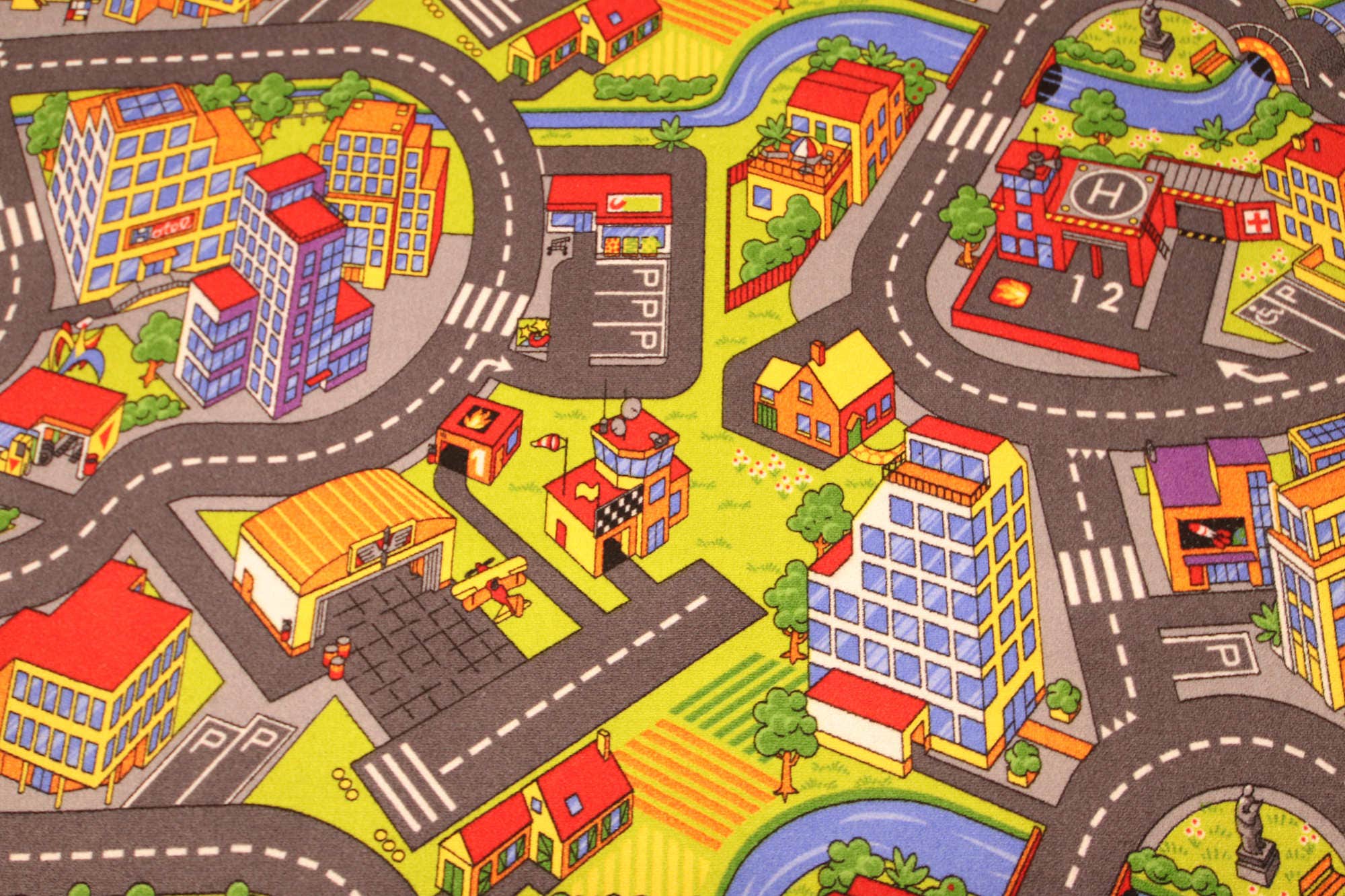 Peeling wage Identify Dedeman - Mocheta copii AW Smart City, multicolor, cl. 23, 4 m - Dedicat  planurilor tale