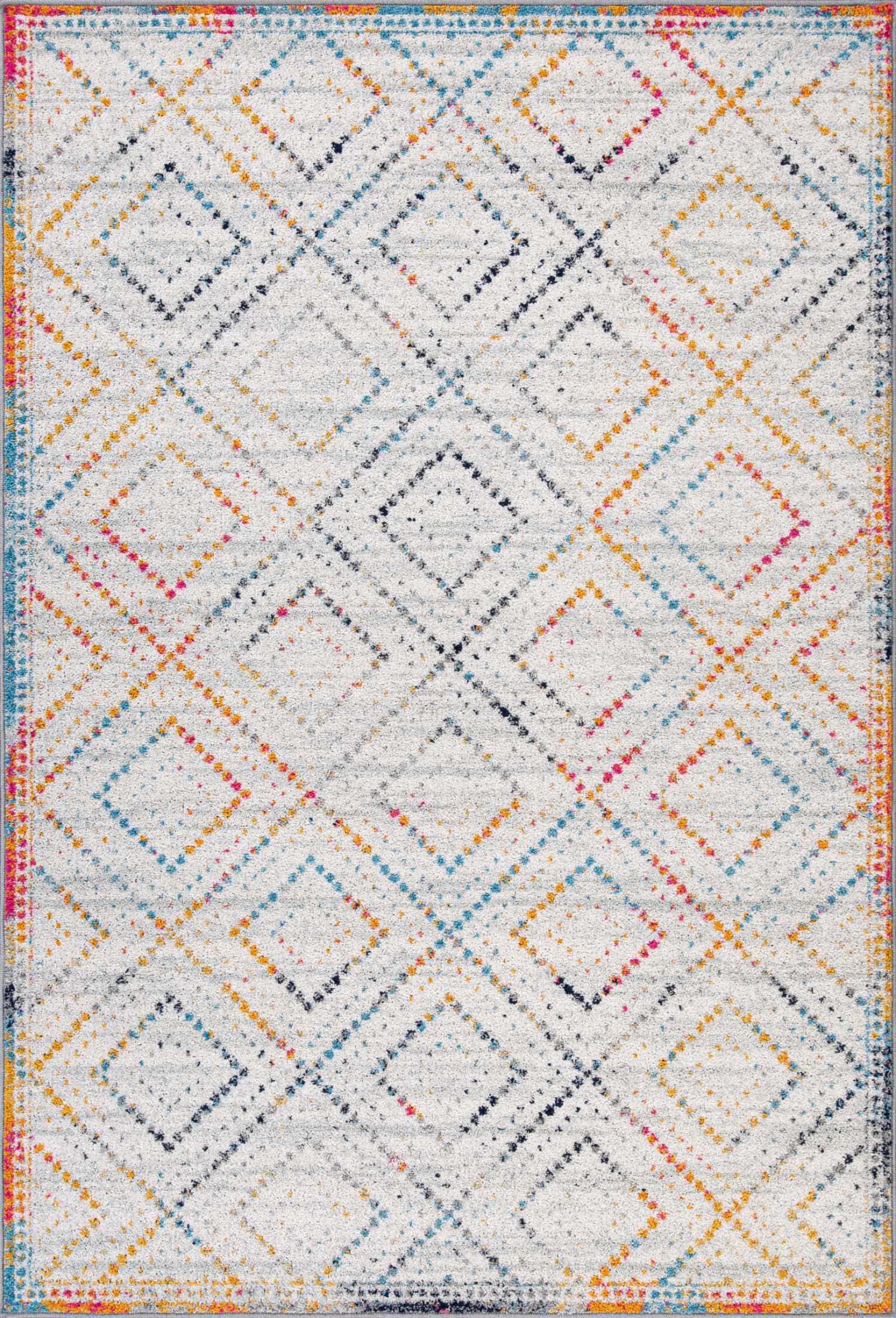Covor living / dormitor Gilbert E 2/NW3, 120 x 170 cm, polipropilena, multicolor, dreptunghiular