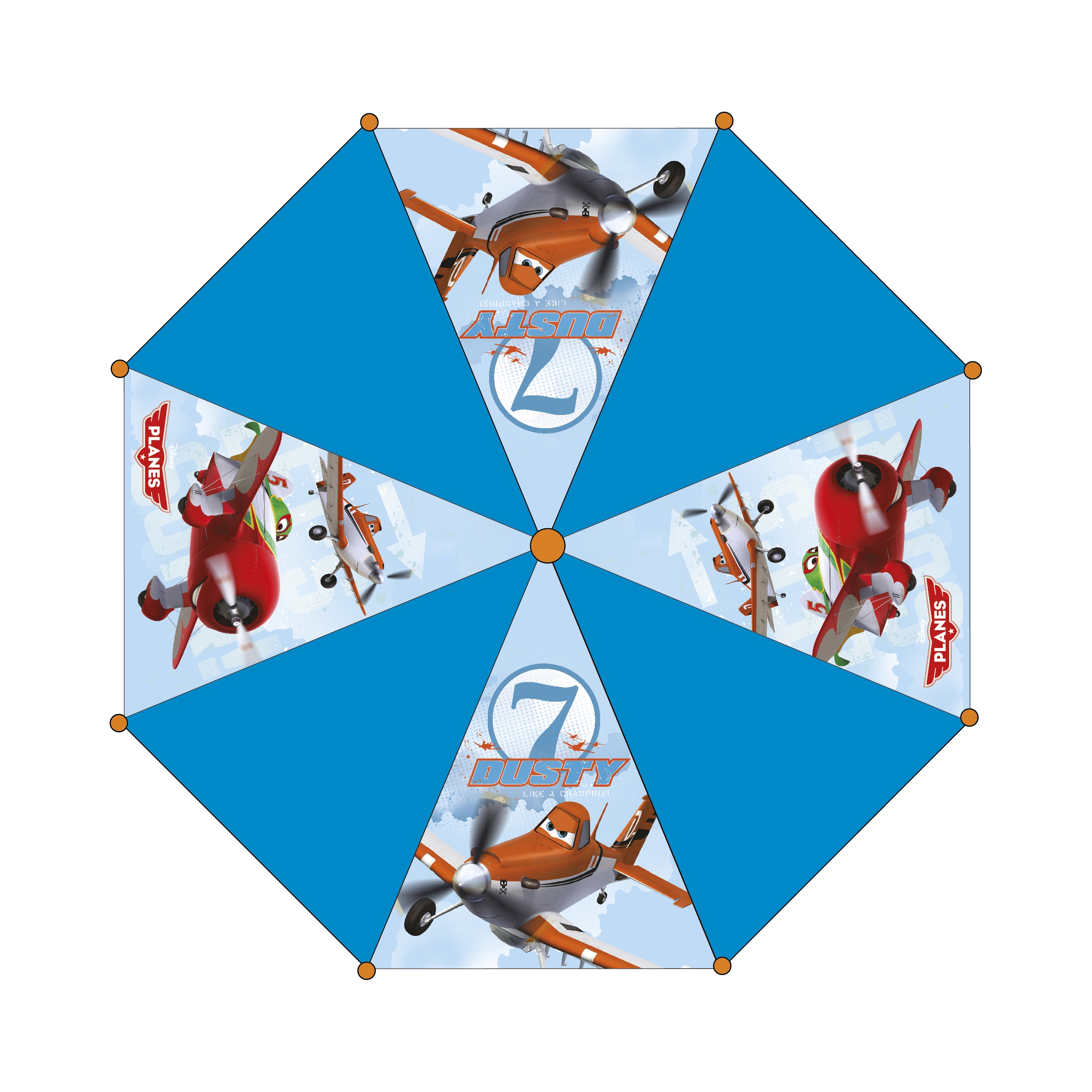 Umbrela ploaie, pentru copii, Disney, D 90 cm