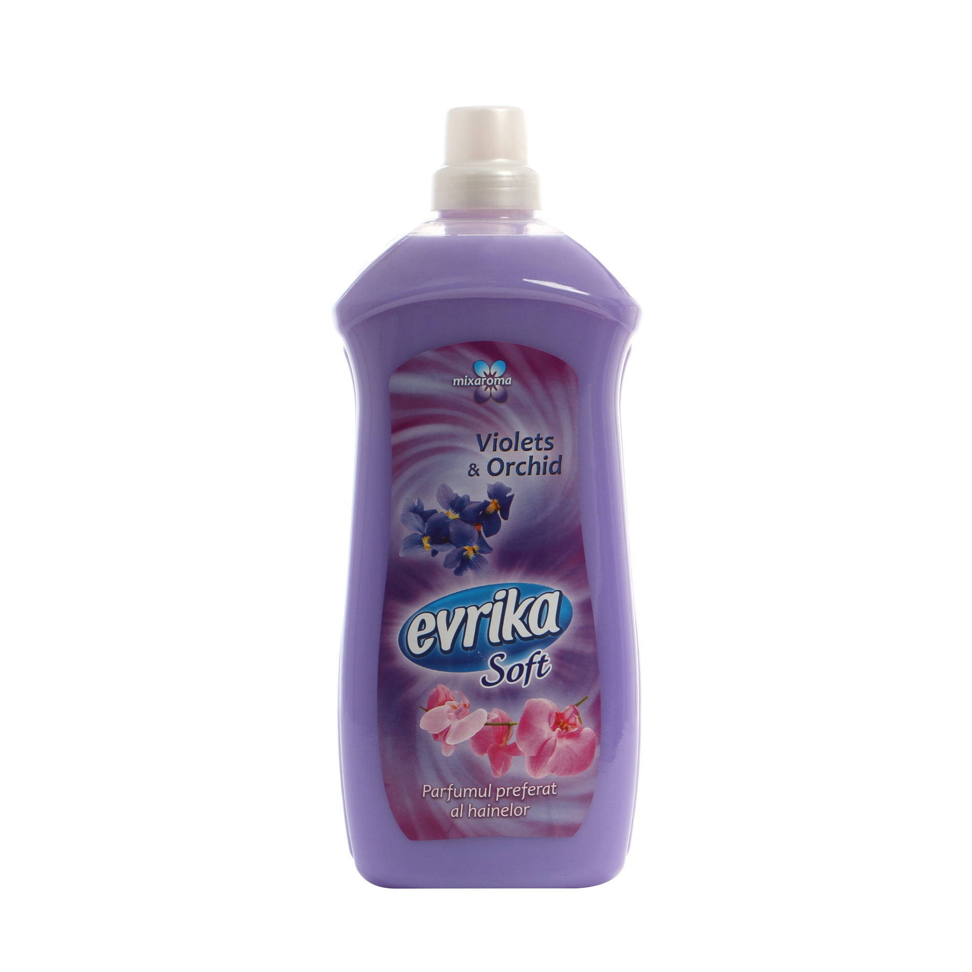 Balsam de rufe Evrika Soft, parfum floral, purple drops, 2 L