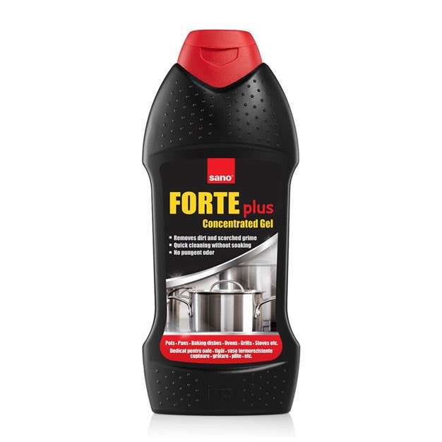 Detergent gel pentru grasime arsa Sano Forte Plus, 500 ml