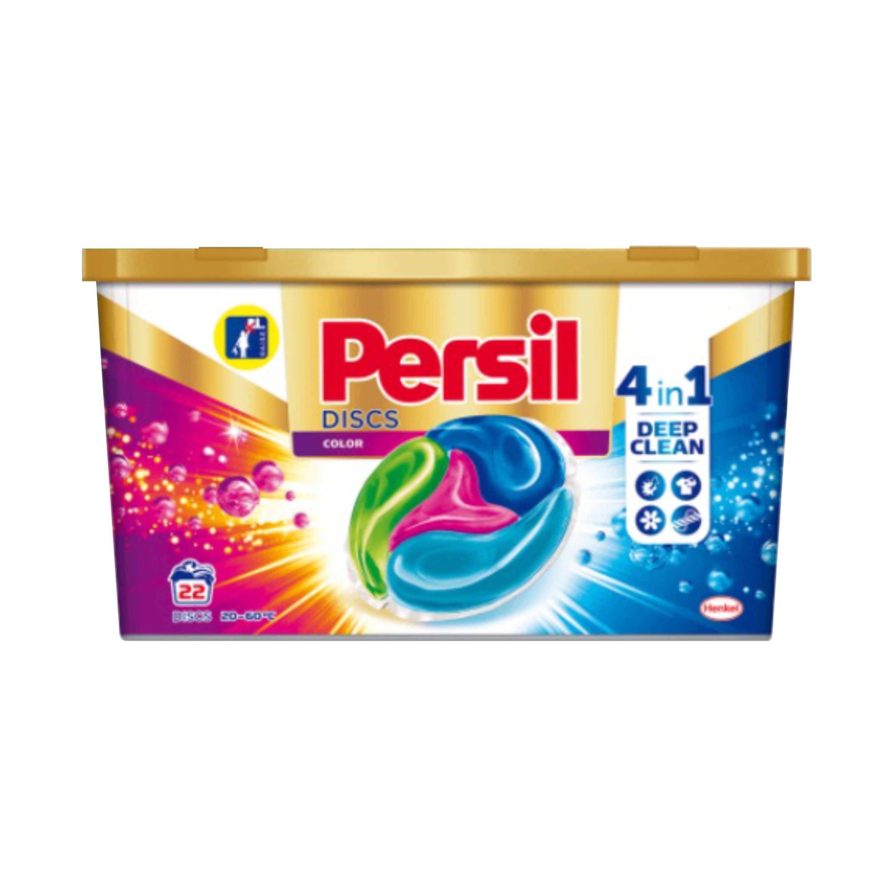Detergent de rufe Persil Discs Color, capsule, 22 spalari