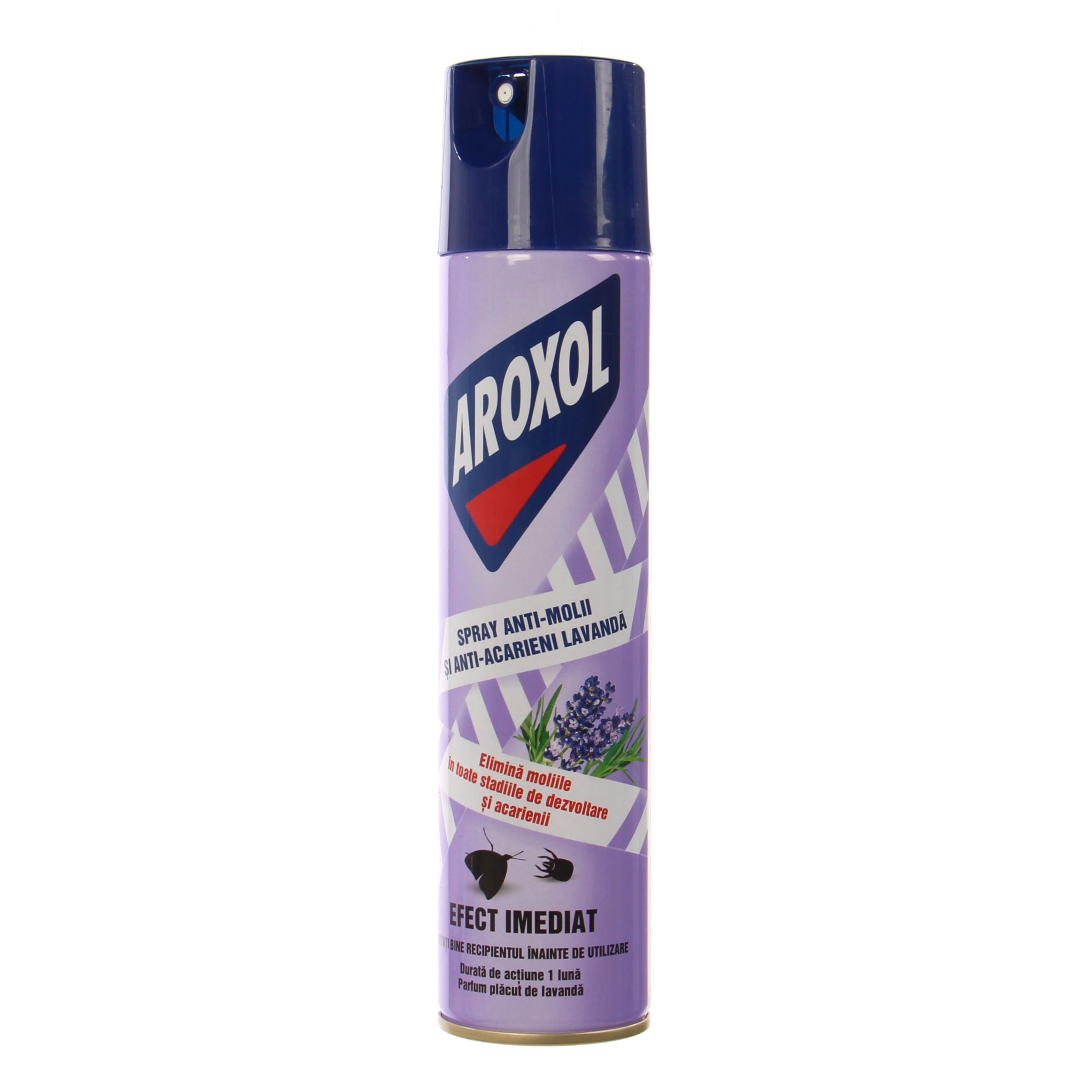 Spray impotriva moliilor si acarienilor Aroxol, lavanda, 250 ml