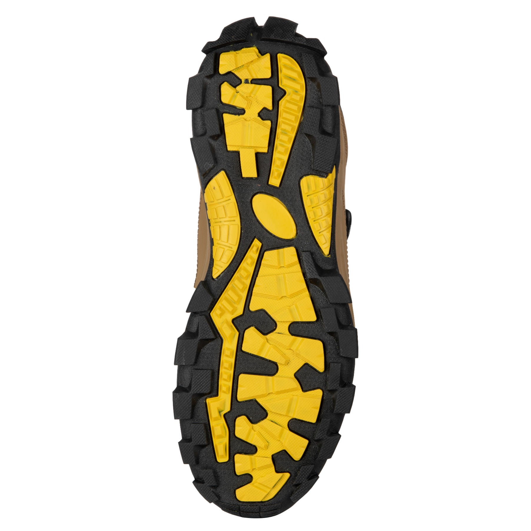 Pantofi de protectie Journeyman, cu bombeu compozit, nubuck PU + material textil, maro + negru, S1 SRC, marimea 43