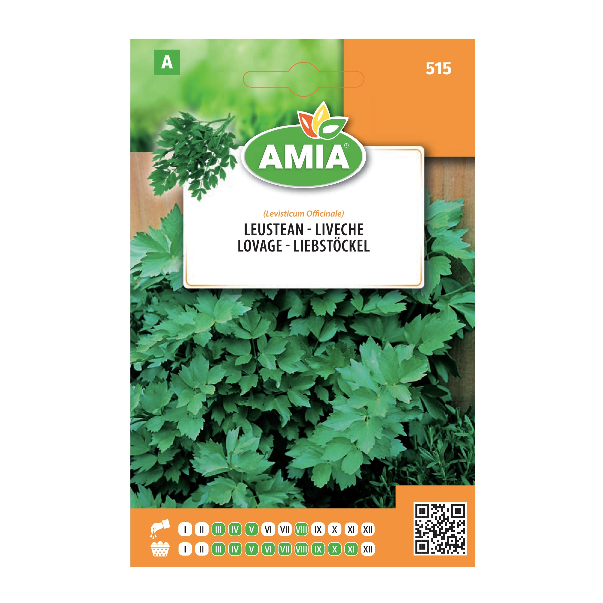 Seminte legume Amia A, leustean