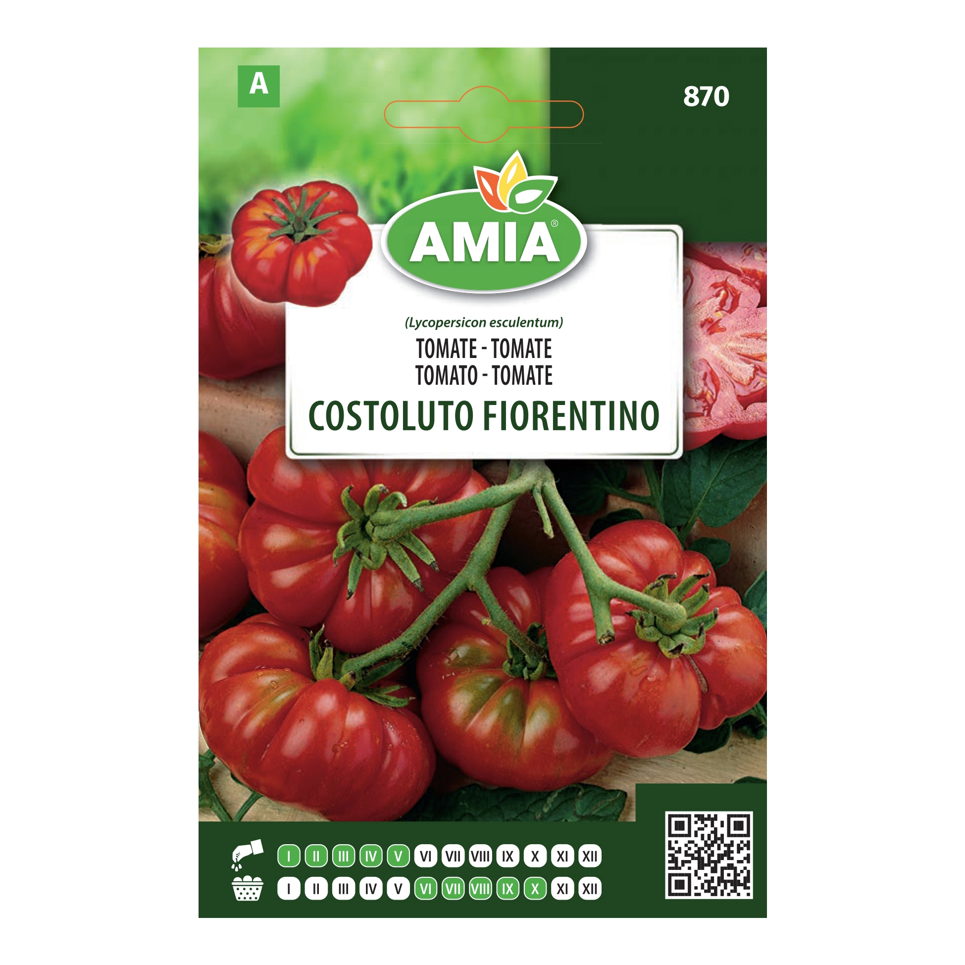 Seminte legume Amia A tomate Costoluto Fiorentino