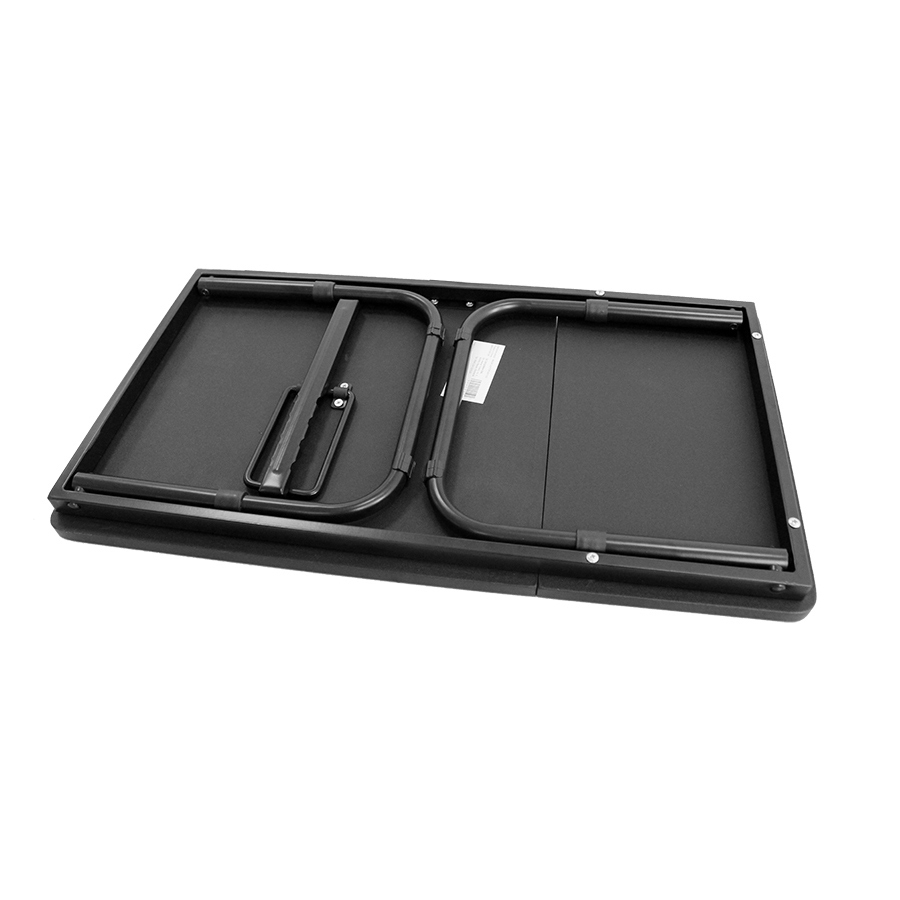 Masa pentru laptop AB1150, plianta, neagra, 60 x 35 x 27.5 cm, 1C