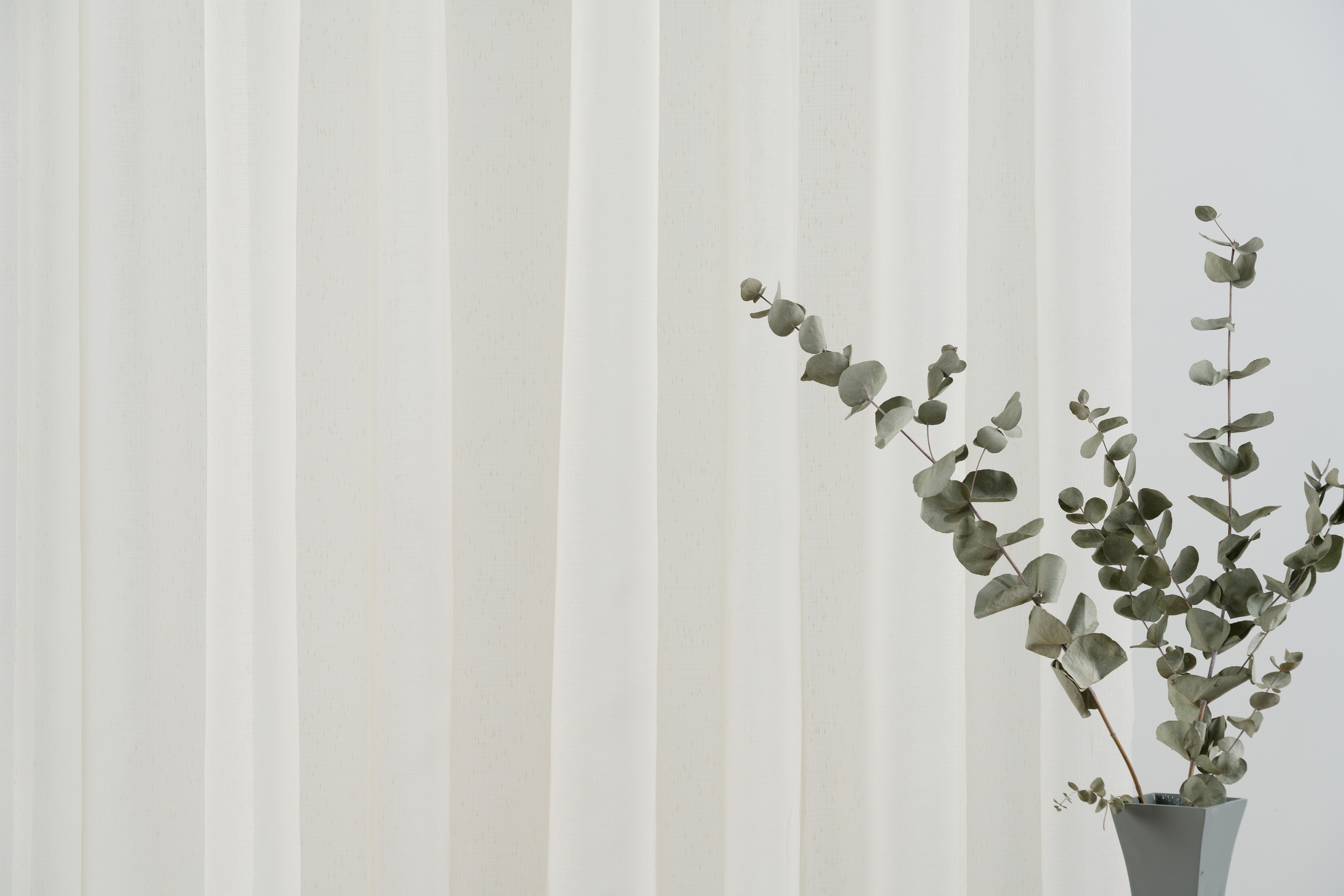 Perdea Mendola Fabrics, model Miranda, Scandi, natur, crem, H 300 cm