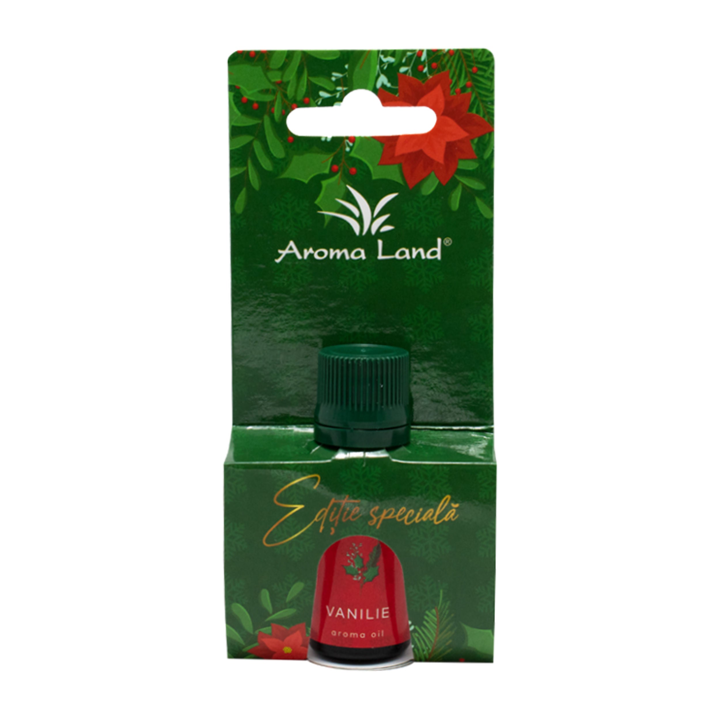 Ulei parfumat Pack Aroma Land, editia de Craciun, aroma de vanilie, 10 ml