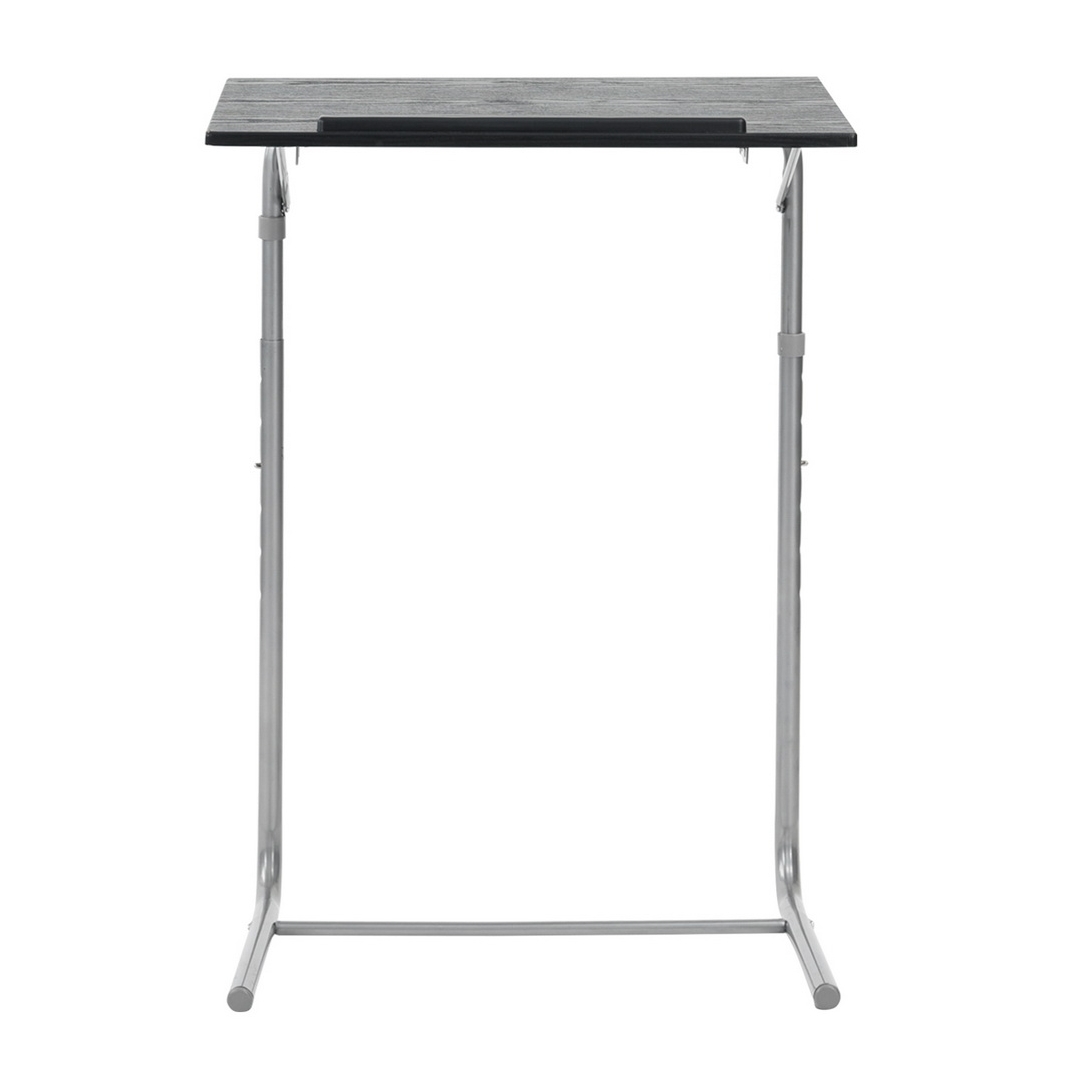 Masa pentru laptop Jarred, negru + gri, 53 x 40 x 89 cm, 1C