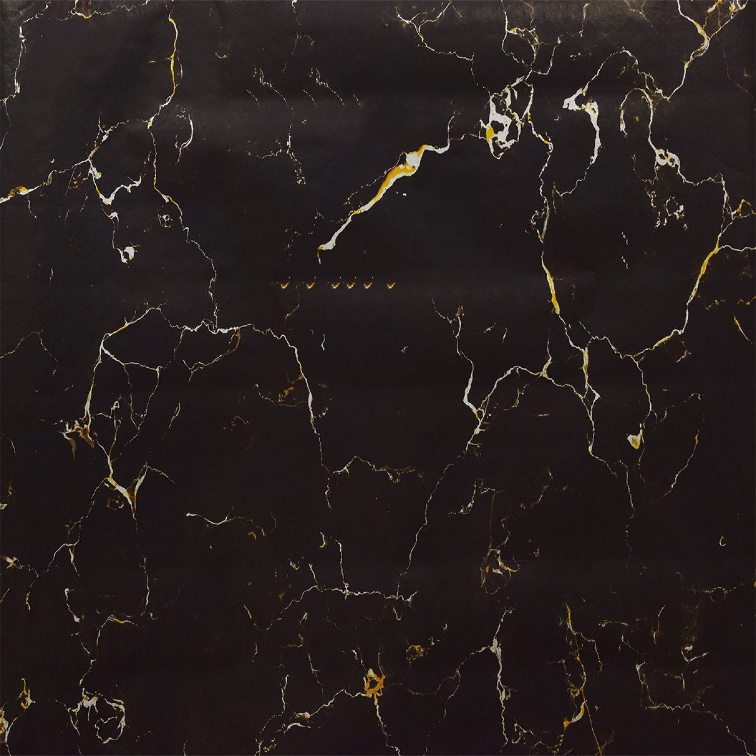 Autocolant marmura 3732, negru + galben, 0.45 x 3 m
