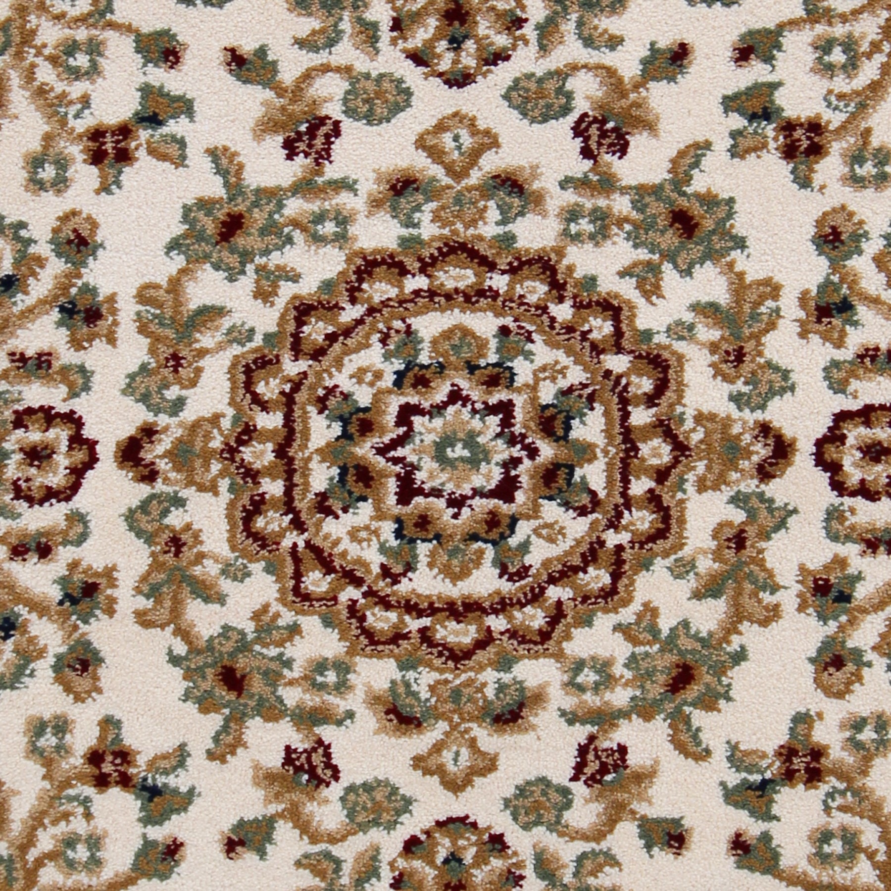 Covor living / dormitor Carpeta Atlas 82271-41333, 80 x 150 cm, polipropilena heat-set, crem, dreptunghiular