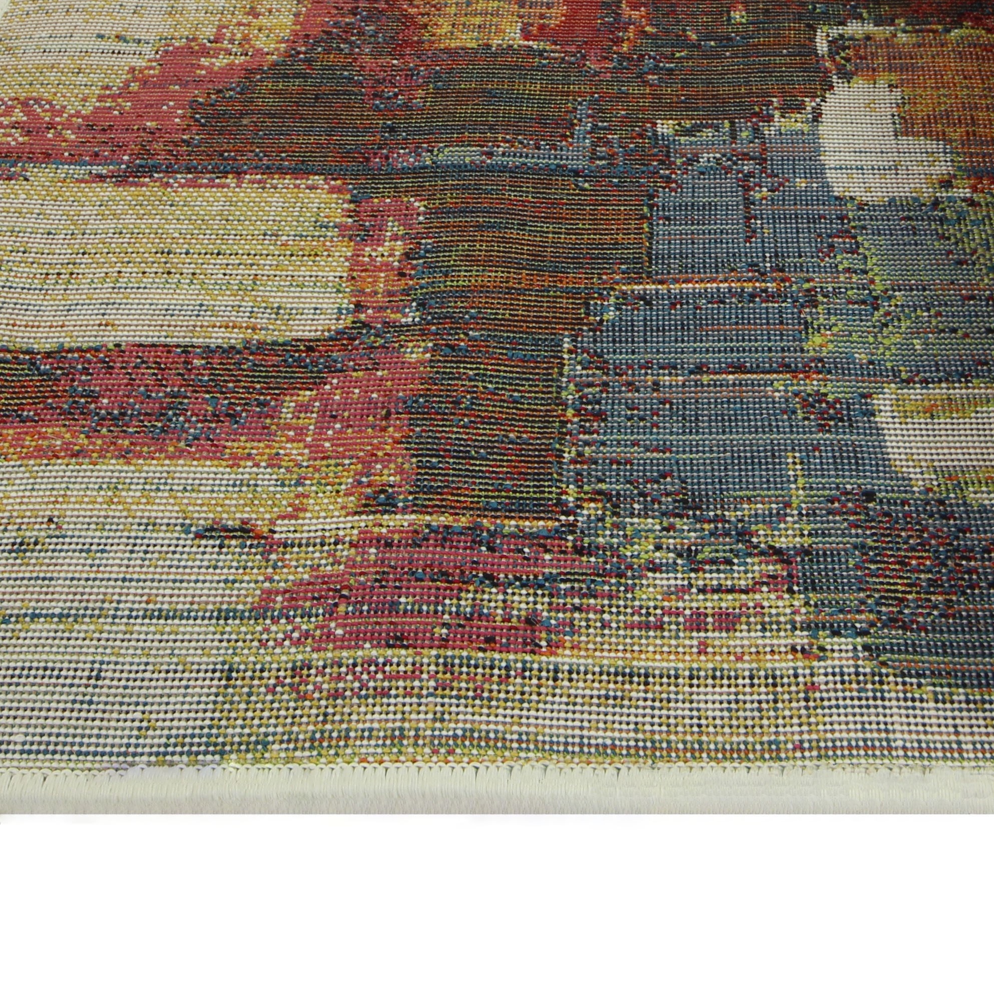 Covor living / dormitor Oriental Weavers Malaga E 8022/CE8 polipropilena frize dreptunghiular multicolor 200 x 285 cm