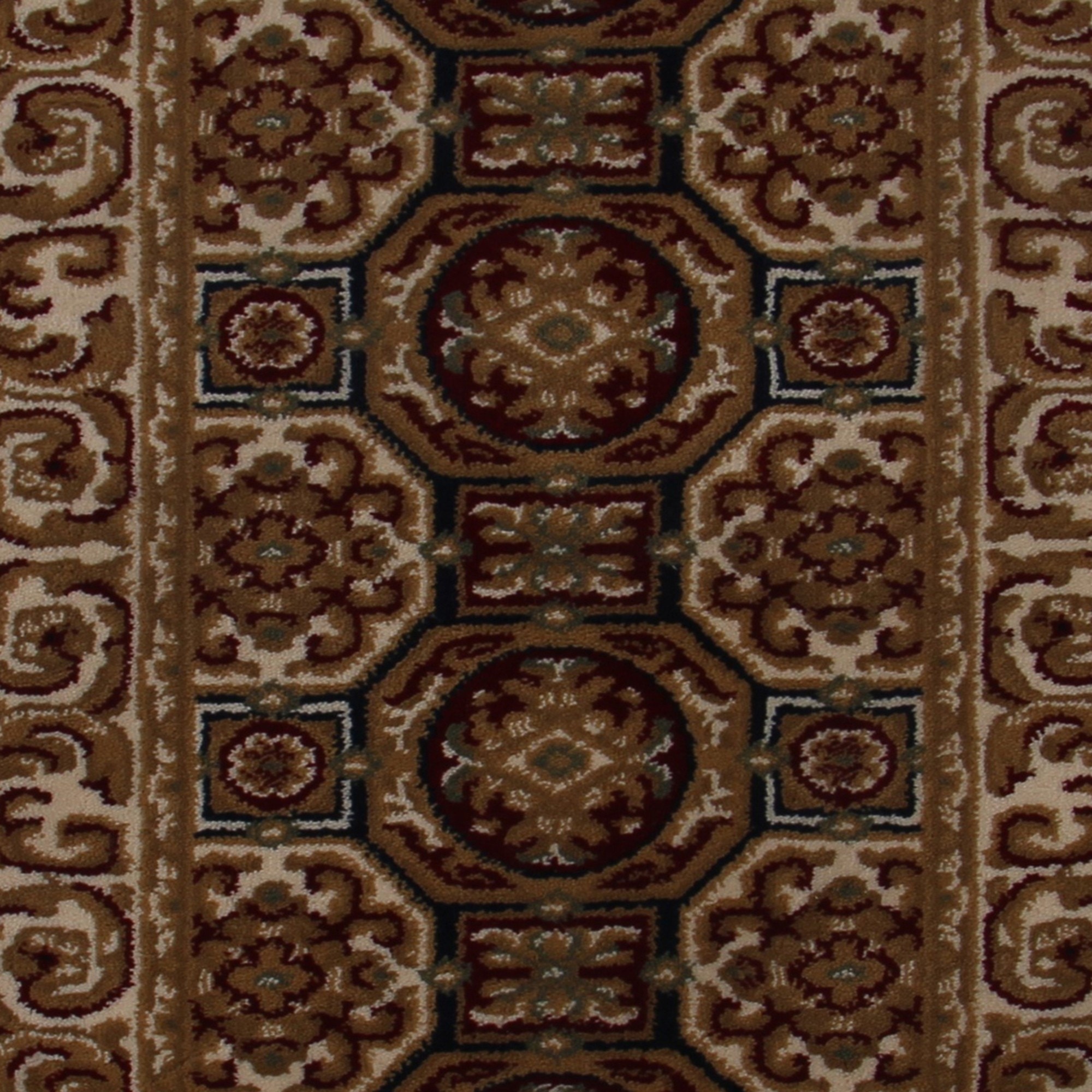Covor living / dormitor Carpeta Atlas 1721-41355 polipropilena heat-set dreptunghiular bordo 160 x 230 cm
