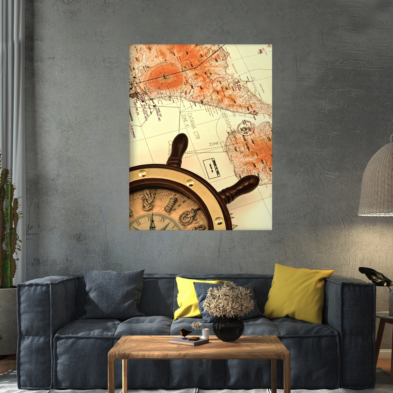 Tablou canvas Timona, CT0296, Picma, standard, panza + sasiu lemn, 60 x 90 cm