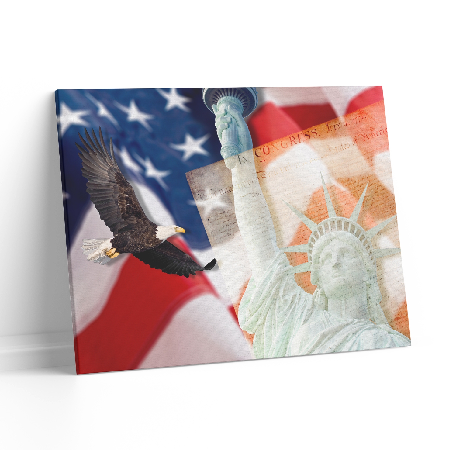 Tablou canvas Visul american, CT0309, Picma, standard, panza + sasiu lemn, 80 x 120 cm