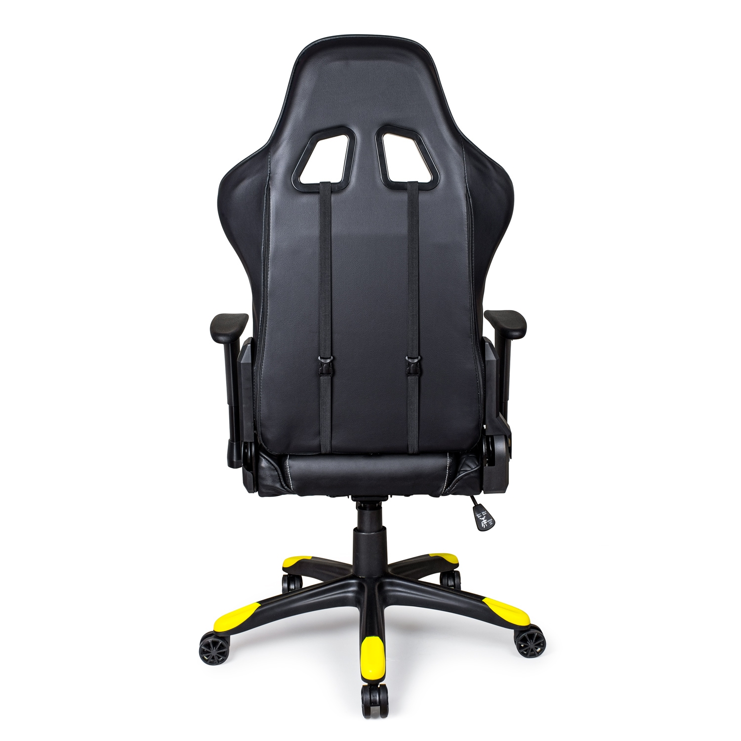 Scaun birou gaming Doctor Shield SV Racer, rotativ, imitatie piele, negru + galben, 1C