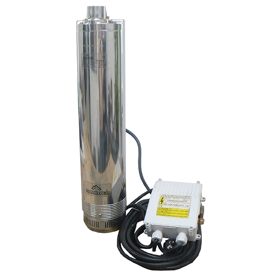 Pompa submersibila ape curate Wasserkonig  WK6000 - 80, 6 mc/h, H max. 80 m, 2850 RPM, 1850 W