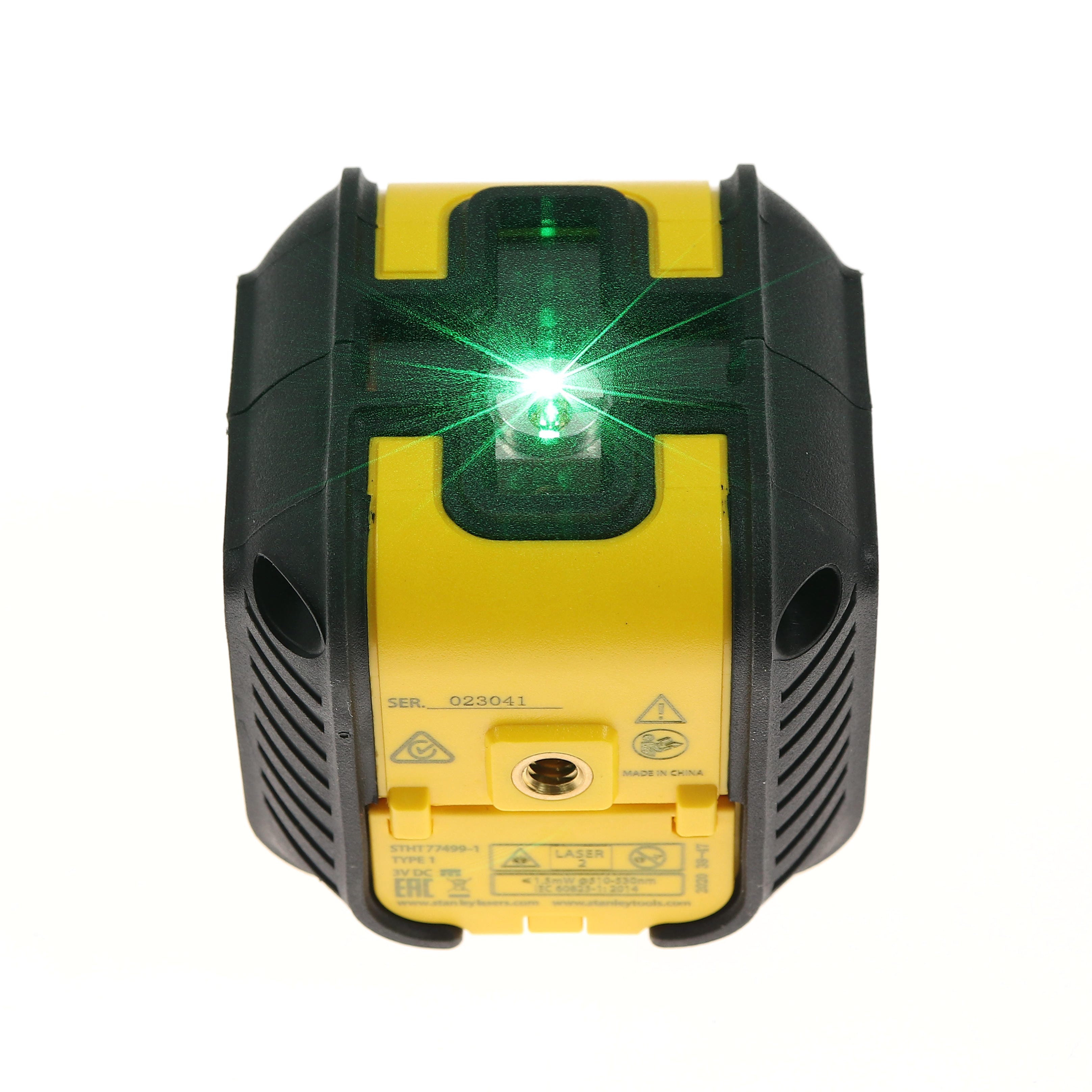 Dedeman - Nivela cu laser, cu linii verzi, in cruce, cu autonivelare, Stanley Cubix, STHT77499 + - planurilor tale