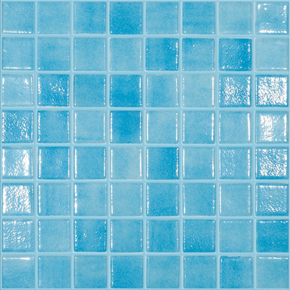 Actively Clunky leadership Dedeman - Mozaic din sticla 501, mix albastru + turquoise, interior /  exterior, 31.7 x 31.7 cm - Dedicat planurilor tale