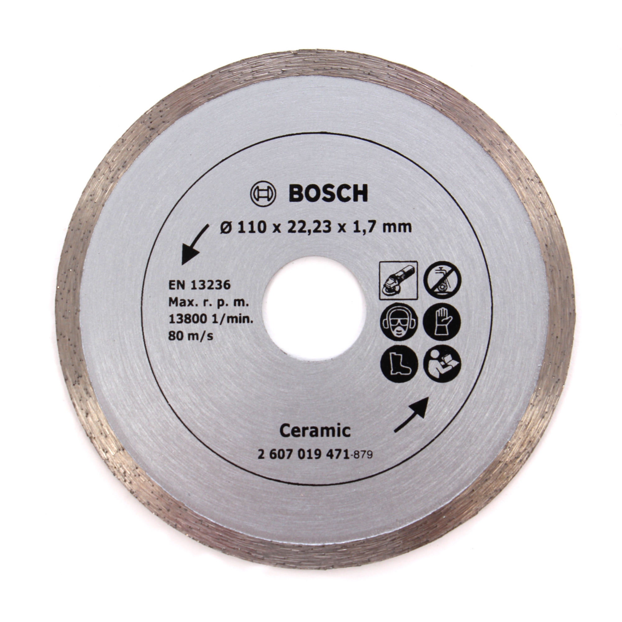 response Greengrocer shell Dedeman - Disc diamantat, continuu, pentru debitare placi ceramice /  granit, Bosch Ceramic, 110 x 22.23 x 1.7 mm, 2607019471 - Dedicat  planurilor tale