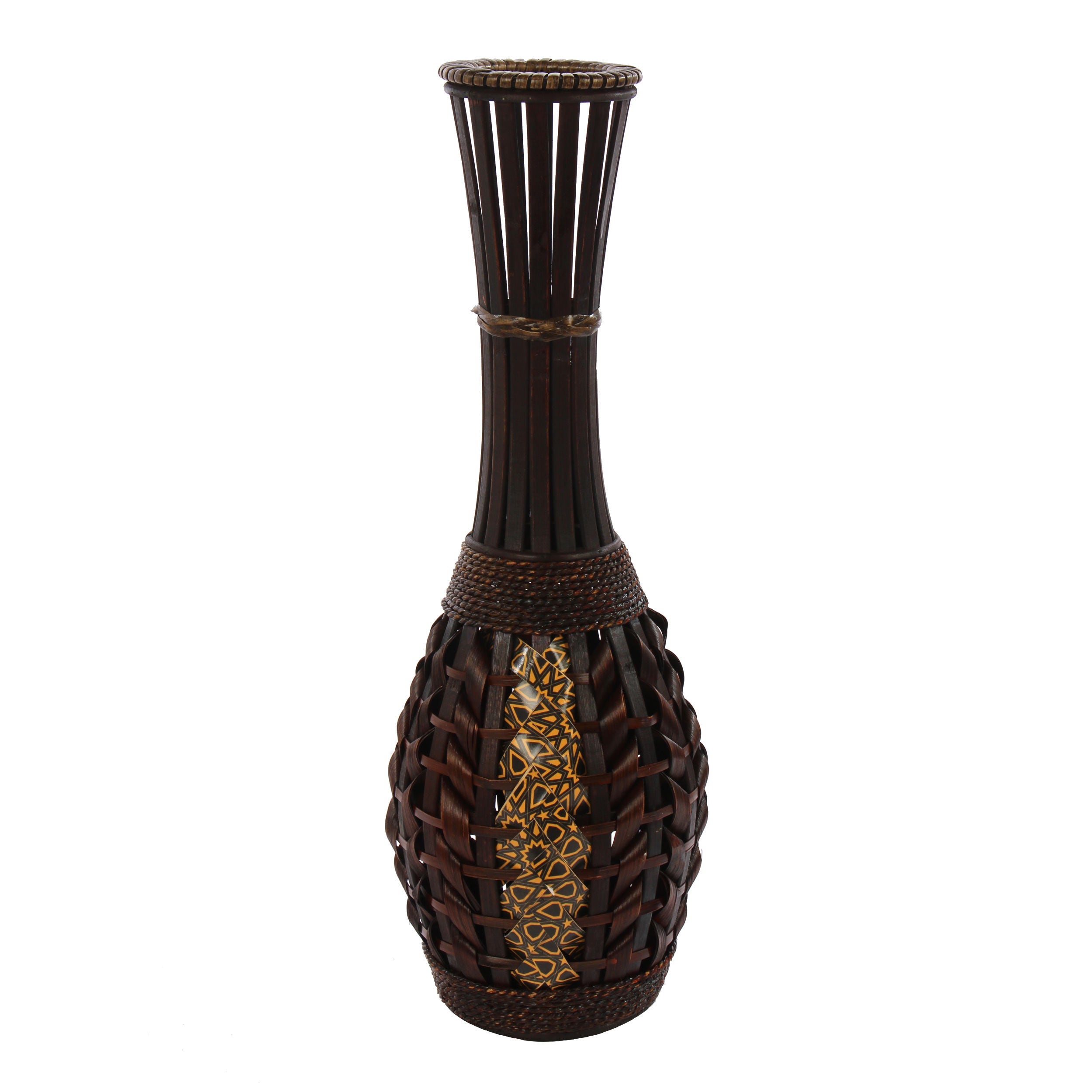 Dedeman - Vaza decorativa bambus, maro, 69 cm - planurilor