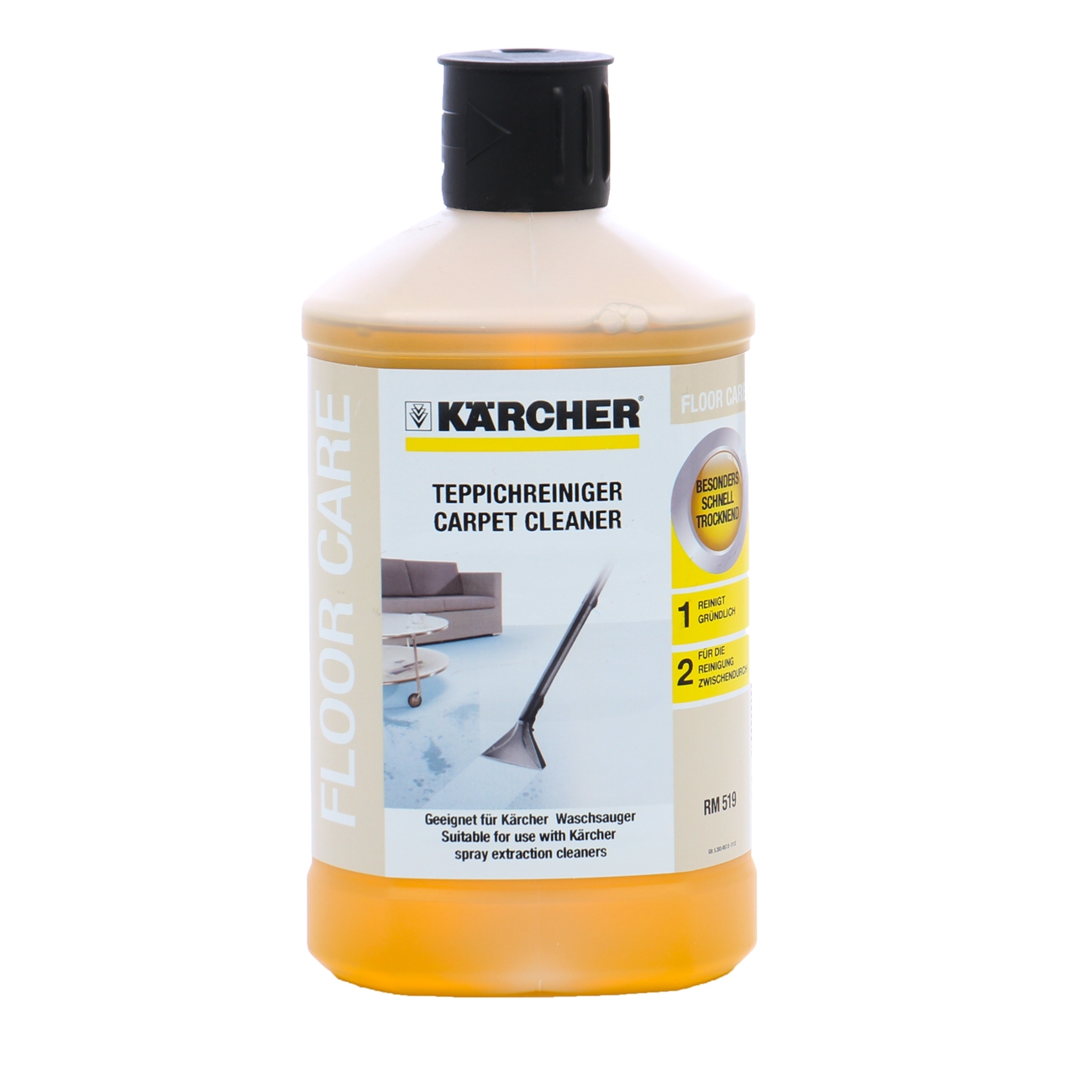 Alleviate stick town Dedeman - Detergent pentru curatarea covoarelor, Karcher RM 519, 1 litru -  Dedicat planurilor tale