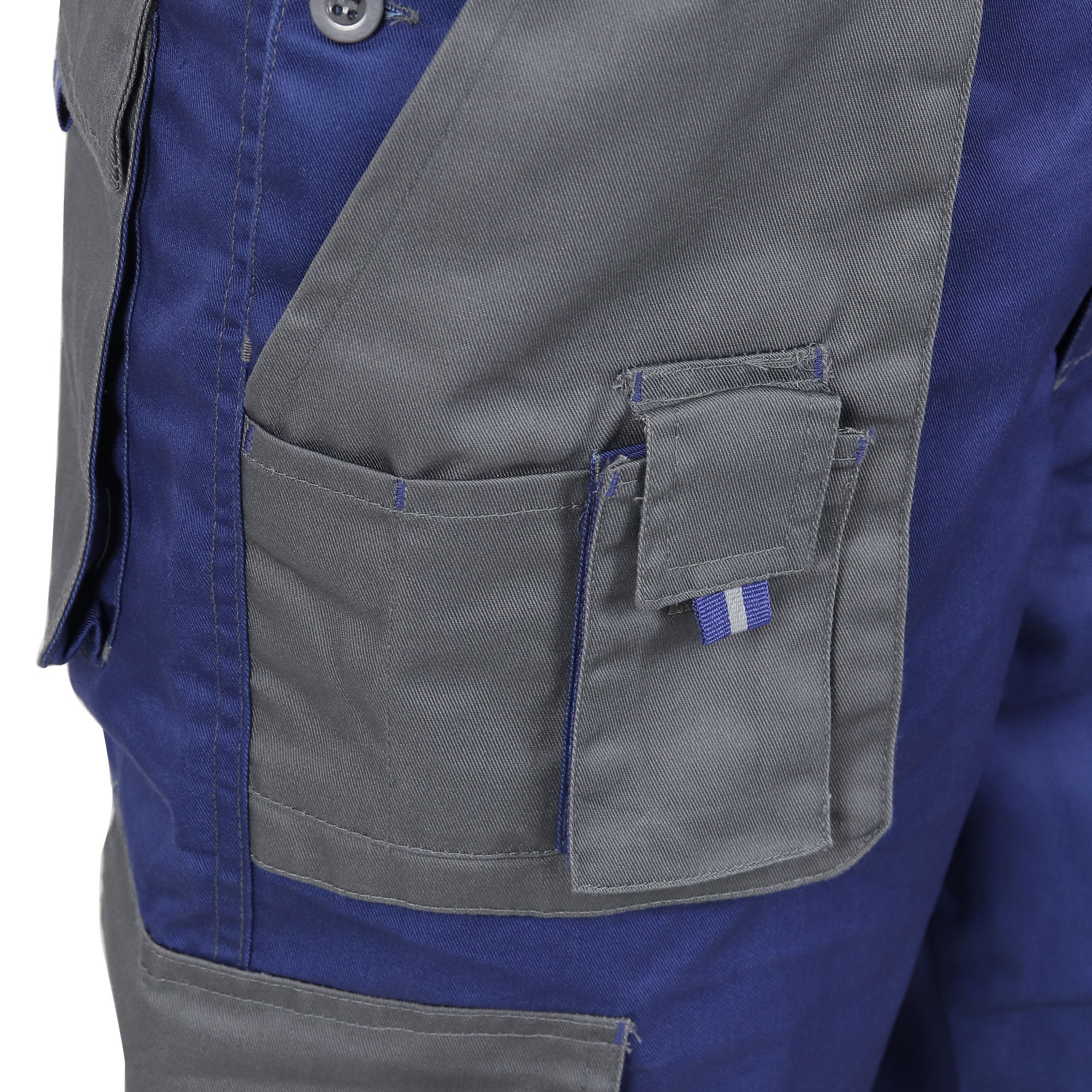 temporary compression Saving Dedeman - Pantalon cu pieptar Asimo, bumbac + poliester, albastru, marimea  46 - Dedicat planurilor tale