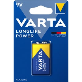 Baterie Varta Longlife Power 6LR61 / 6LP3146, 9V, alcalina