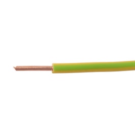 Rola conductor electric FY / H07V-U 2.5 mmp verde/galben 100 m, cupru