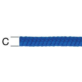 Sfoara polipropilena, albastra, 8 mm