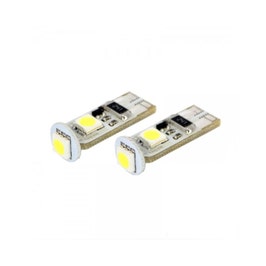 Bec LED SMD de pozitie Canbus Carguard CAN104, T10, 3 W, 12 V, set 2 bucati