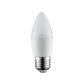 Bec LED Hoff lumanare E27 6W 550lm lumina rece 6500 K