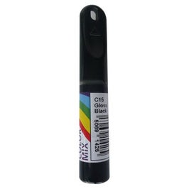Corector auto Colormix Stift Gloss Black, pentru intretinere caroserie, negru, 12 g