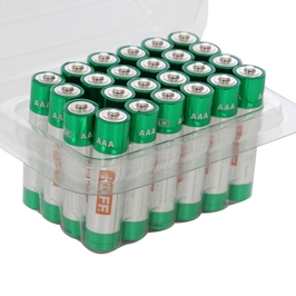 Baterie Hoff, AAA / LR03, alcalina, 24 buc