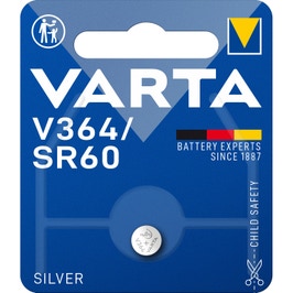 Baterie Varta Electronics AG1-V364 364101401, 1.55V, Silver Oxide