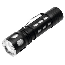 Lanterna LED Home Fayans MFL 200, alimentare baterii (3 x AAA), 0.5W, 200 lm, 3 moduri de iluminare, zoom